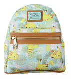 Loungefly Pokemon Pikachu Leaves Mint Mini Backpack