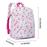 Vorspack Toddler Backpack Unicorn Kids Backpack with Chest Strap for Preschool Boys and Girls - Grey