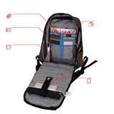 ABage Anti-theft Backpack Travel College Student School Backpack Fits 15.6 inch Laptop, Blue