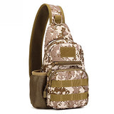 iPad Mini Tactical Sling Chest Pack Bag Molle Daypack Backpack Large Military Shoulder Bag