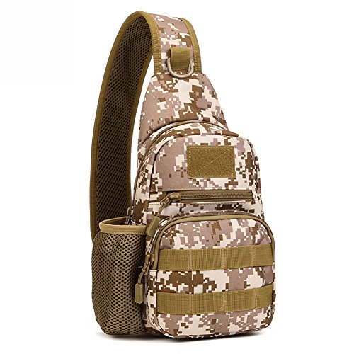 iPad Mini Tactical Sling Chest Pack Bag Molle Daypack Backpack Large Military Shoulder Bag