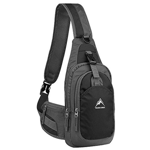 MALEDEN Sling Bag, Water Resistant Outdoor Shoulder Backpack Chest Pack Crossbody Bags for Women