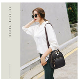 Gashen Women'S Mini Pu Leather Backpack Purse Casual Drawstring Daypack Convertible Shoulder Bag