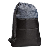 adidas Amplifier II Blocked Sackpack, Jersey Onix Grey/Black, One Size