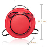 Bibitime Child Derby Hats Design Kids Shoulder Backpack Teens Bow Zipper Crossbody Bag Messenger