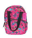 Betsey Johnson Pink Kitties Nylon Backpack Fuchsia