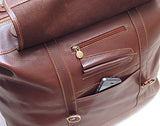 Floto Siena Travel Tote Bag in Brown