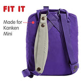 Fjallraven - Kanken Mini Shoulder Pads for Backpacks, Fog