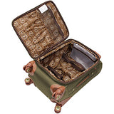 Caribbean Joe 28 Inch 8 Wheel Spinner, Olive Green, One Size