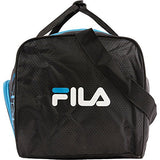 Fila Fastpace Small Sports Duffel Gym Bag, Black/Blue, One Size