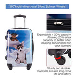 Chariot Luggage Light Weight PC+ABS Spinner Suitcase Sets 20/24/28inch TSA Lock Available Dream