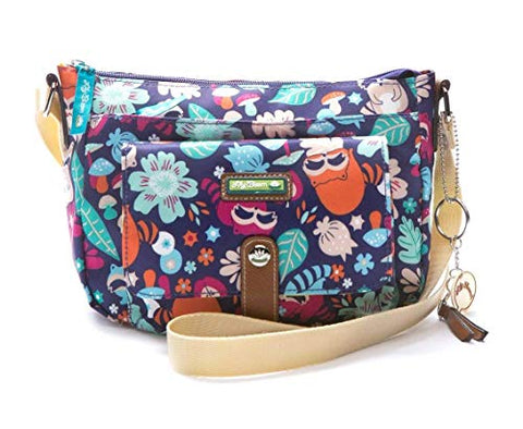Lily Bloom Christina Crossbody Bag, Harvest Raccoon