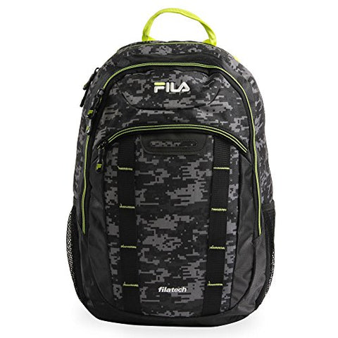 Fila Katana Tablet and Laptop Backpack, DIGI CAMO One Size