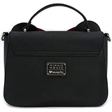 Loungefly Faux Leather Minnie Mouse Crossbody Bag Standard
