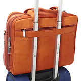 Kenneth Cole Reaction Colombian Leather Laptop Portfolio - Exclusive - Tan (3)