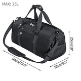 Gym Sports Duffel Bag With Shoes Compartment And Waterproof Pouch Travel Duffel Bag Weekend Bag For