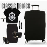 Dofover Thicken Anti-dust Travel Luggage Protective Cover Elastic Solid Color Suitcase Cover (XL,