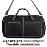 Gonex 150L Extra Large Duffle Bag, Packable Travel Luggage Shopping XL Duffel Black