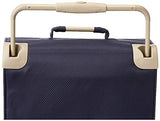 it luggage World's Lightest New York Softside 8 Wheel Spinner, Evening Blue With Cobblestone Trim, Checked-Medium 28-Inch