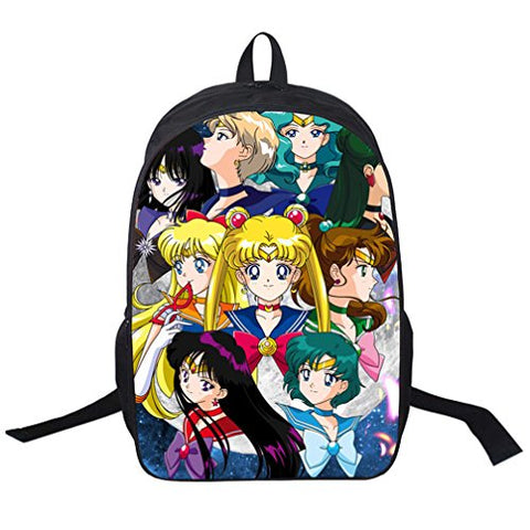 Yoyoshome Anime Sailor Moon Cosplay Tsukino Usagi Bookbag Daypack Backpack School Bag