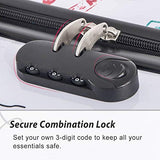 Flieks Graphic Print Luggage Set 3 Piece ABS + PC Spinner Travel Suitcase (By Mail)