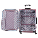 Travelpro Maxlite 5 | 3-Pc Set | Int'L Carry-On & 25" Exp. Spinners With Travel Pillow (Dusty Rose)