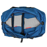 Travel Packing Cubes, Luggage Organizers L+M+2Slim+Laundry Bag Deep blue