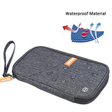 Dew Travel Wallet Rfid Blocking Waterproof Document Organizer Credit Card Clutch Bag, Family