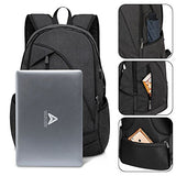 Ibagbar Water Resistant Laptop Backpack With Usb Charging Port Fits Up To 15.6-Inch Laptop And