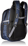 Kenneth Cole Reaction 1680d Polyester Expandable Double Gusset 17.3" Laptop Backpack, Navy