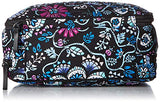 Vera Bradley womens Iconic Large Blush & Brush Case, Signature Cotton, Bramble, One Size