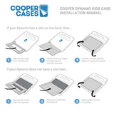 Apple Ipad Pro 9.7 / Ipad Air 2 Kids Case, [2-In-1 Bulky Handle: Carry & Stand] Cooper Dynamo