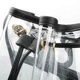 Heavy Duty Clear Backpack Stadium Security Approved Mini Gym Drawstring Bag