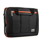 Orange Messenger Bag W/ Heavy Duty Protective Stitching For Dell Gaming Laptop Inspiron 15 7004