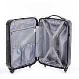 Bugatti Hard Luggage 2 Pieces Set, Black