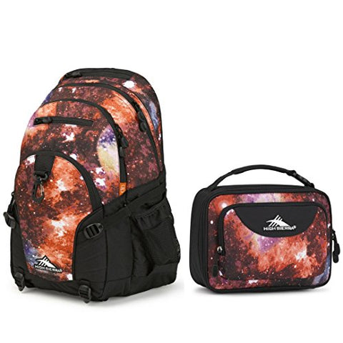 High Sierra Combo Backpack & Lunch Bag Back To School Bundle Loop/Single Compartment Lunch Bag
