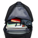 AUGUR Unisex Laptop Backpack Lightweight Casual School Bookbag Travel Daypack Backpack for Men