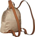 Tommy Hilfiger Women's Claudia Dome Backpack Khaki Tonal One Size