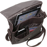 Kenneth Cole Reaction Bag For Good - Colombian Leather Ipad/Tablet Day Bag, Black