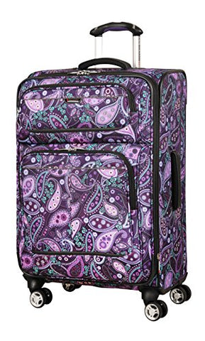 Ricardo Beverly Hills Mar Vista 24-Inch 4 Wheel Expandable Upright, Purple Paisley, One Size