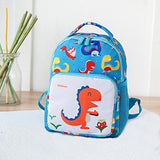 AMA(TM) Cute Dinosaur Floral Printed Bag Parent- Kids Cartoon Animal Backpack Toddler School Bag