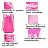 Fanci 3Pcs Bowknot Cat Prints Elementary Girls School Bookbag Rucksack for Primary Girls School