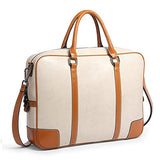 BOSTANTEN Leather Briefcase Messenger Satchel Bags Laptop Handbags for Women