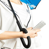 AmaGo Inverted Umbrella – Reverse Double Layer Umbrella, C-Shape Handle & Self-Stand to Spare