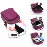 BOBILIKE Small Crossbody Bags Cell Phone Purse Smartphone Wallet for Women, Dark Blue