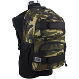 Eastsport Double Strap Skater Multipurpose Backpack, Camo