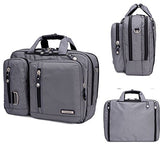 FreeBiz Laptop Bag Convertible Backpack Business Briefcase Messenger Bag Water Resistant Travel
