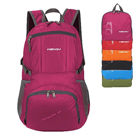 35L - The Most Durable Lightweight Packable Backpack Water Resistant Travel Hiking Daypack for