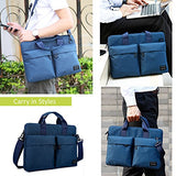 Cartinoe RFID Blocking 15.6 inch Laptop Shoulder Bag, Business Briefcase Water Resistant