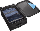AmazonBasics Softside Spinner Luggage Suitcase - 25 Inch, Black